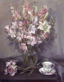 Still Life with Alstroemerias and Lilies. 2006