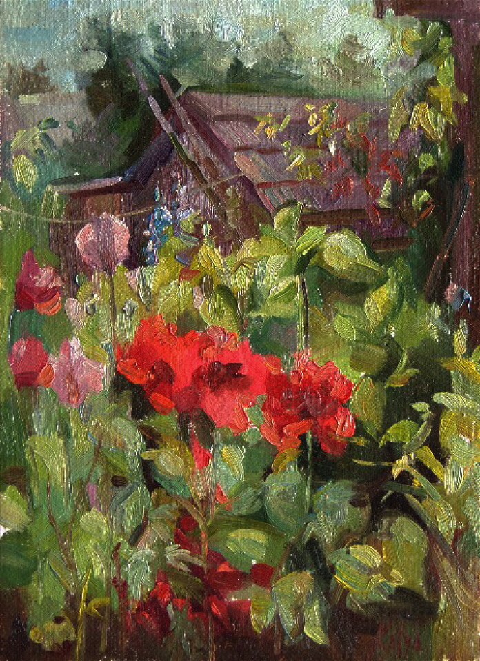 Poppies in Bloom. 2004