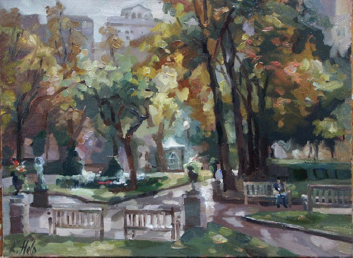 A Stroll from Rittenhouse Square. 2005